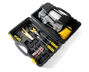 Two-Cylinder 12v Car Tyre Inflator Double Air Compressor