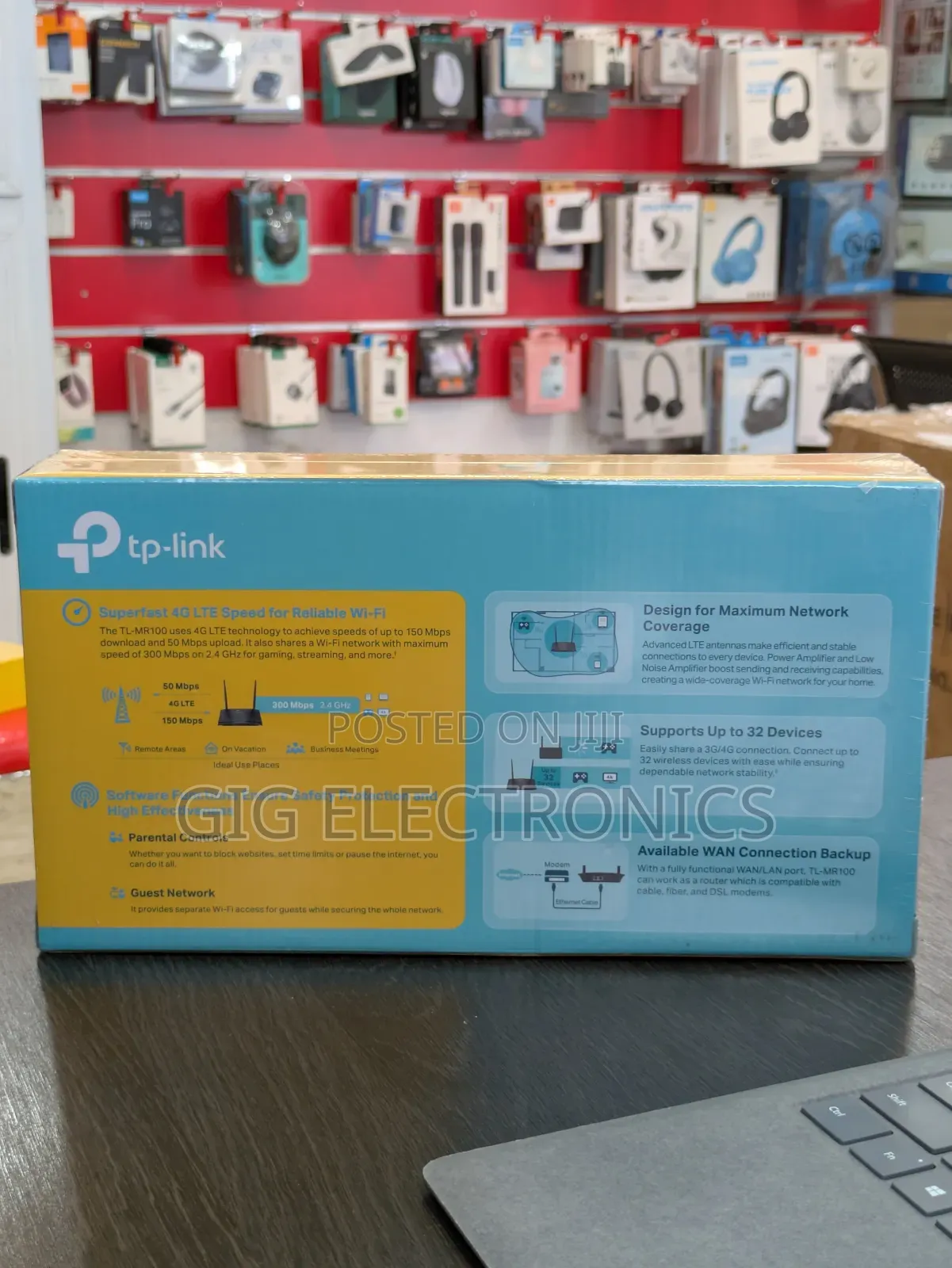 Tp-Link Tl-Mr100 Wireless N 4g Lte Router