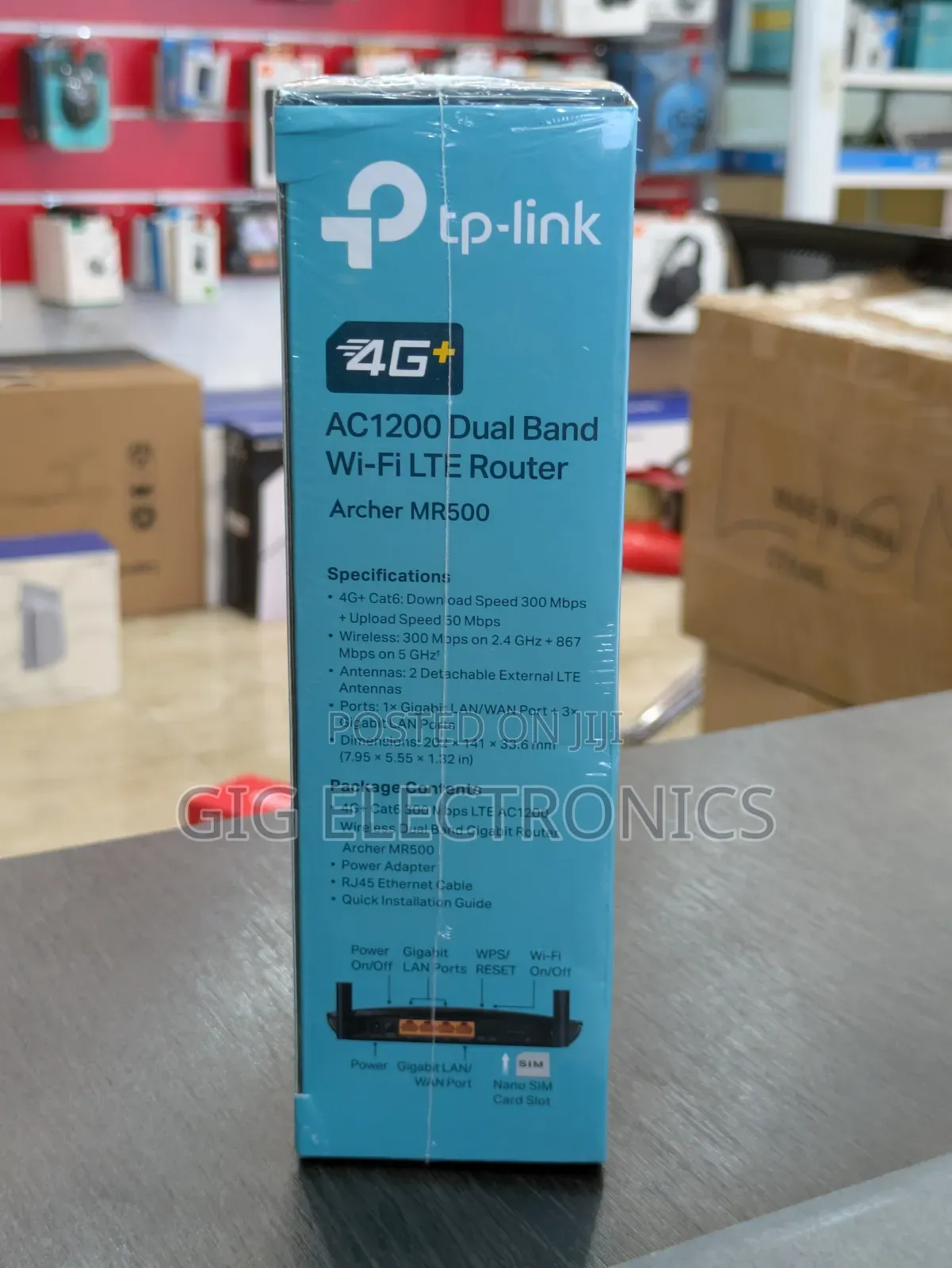 Tp-Link Archer Mr500 Ac1200 4g+ Cat6 Wifi Router Sim Slot