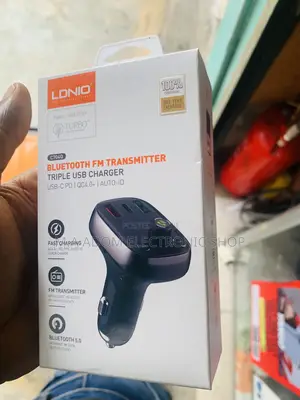 Original Ldnio Fast Charging Fm Bluetooth Usb Type C Ports