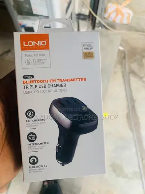 Ldnio Bluetooth 5.0 Fm Fast Charging Transmitter