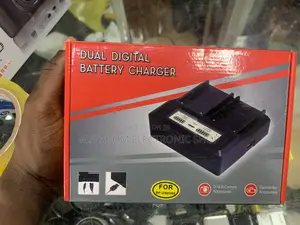 Dual Digital Battery Charger for Canon Panasonic Camcorder