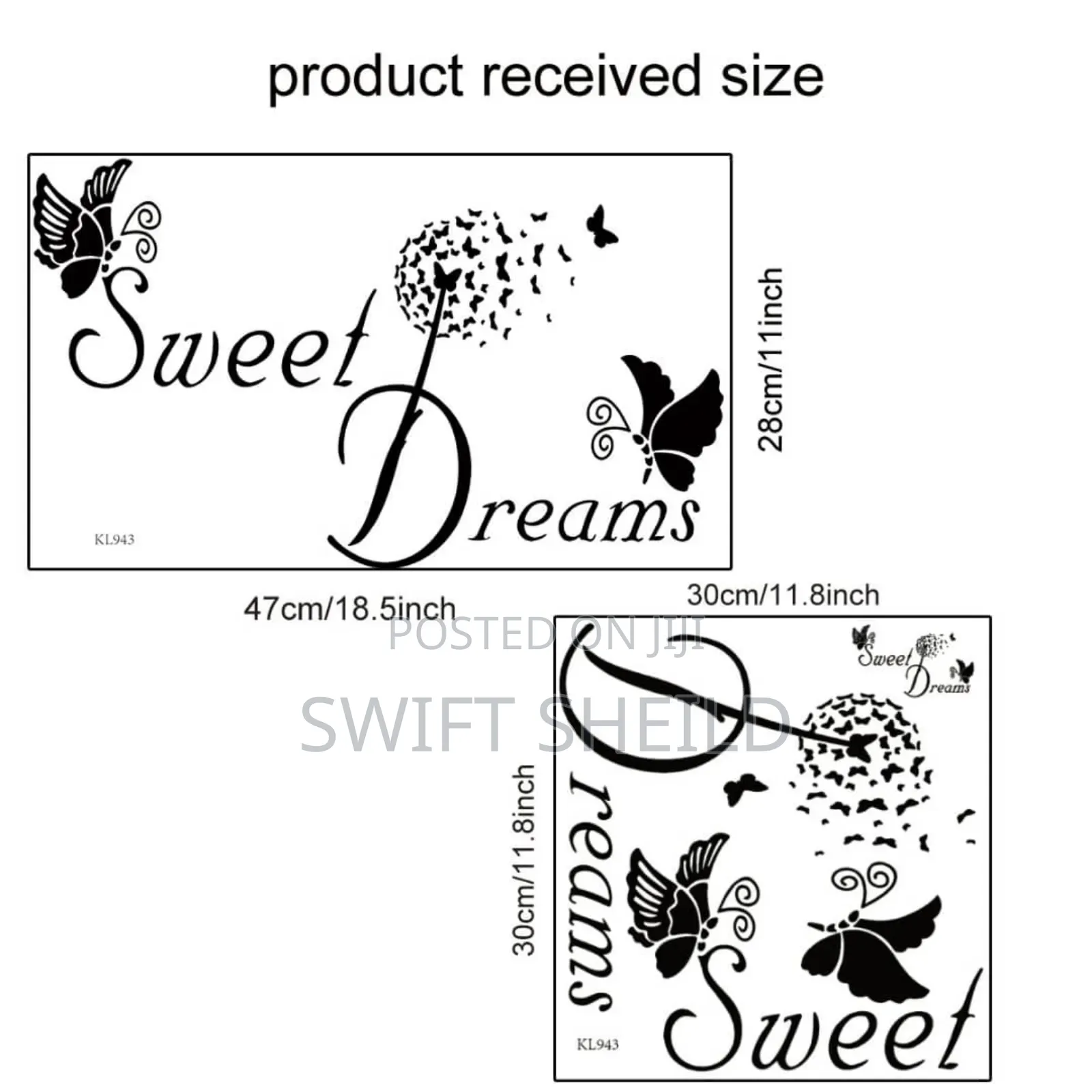 Wall Sticker(Sweet Dreams)