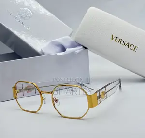 Versace Luxury Signature Logo Designer Men’S Glasses