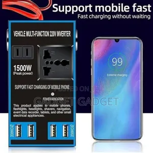 Travel Car Inverter, 12v/24v to 220v Converter