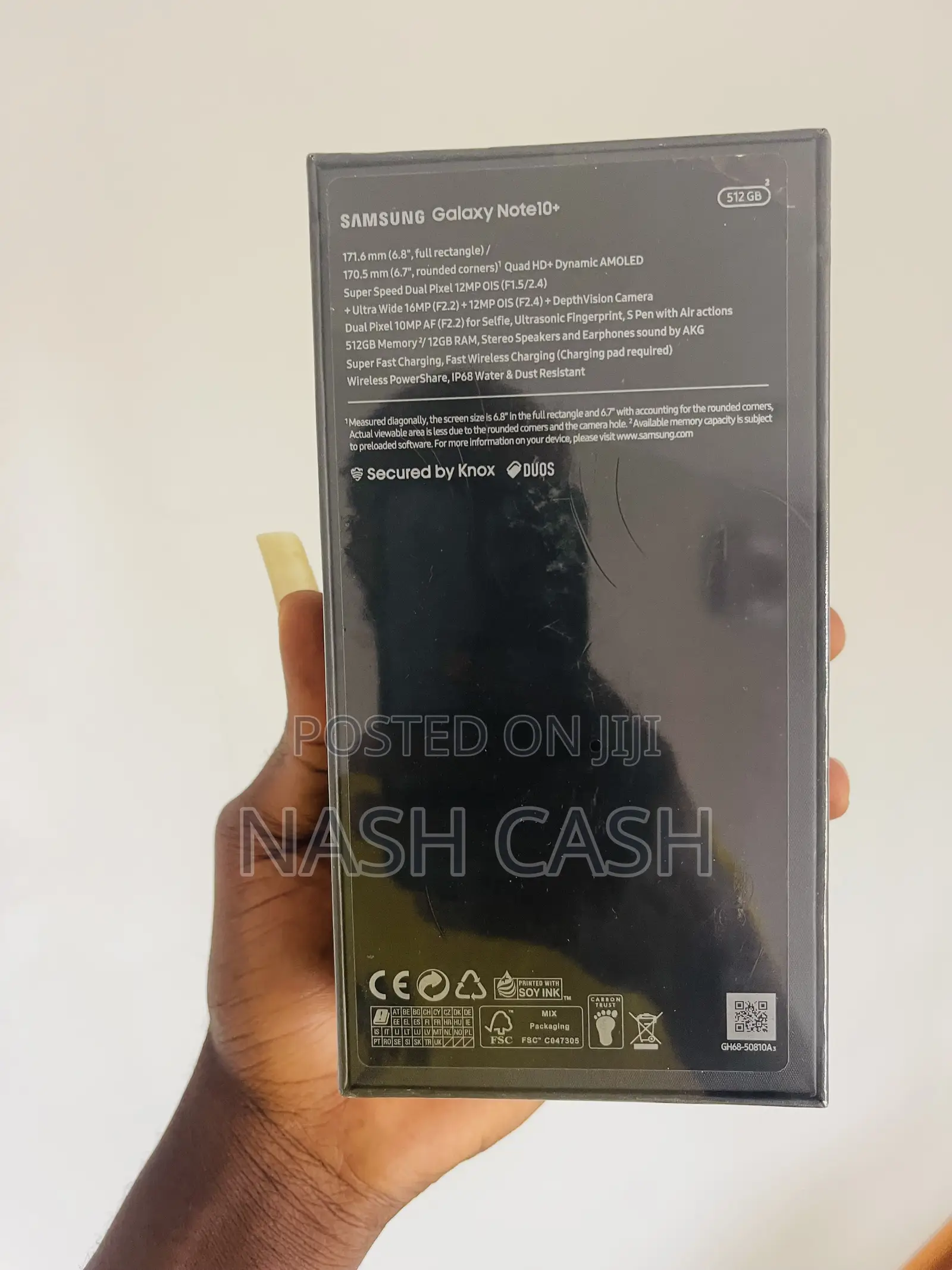 New Samsung Galaxy Note 10 Plus 5G 512 GB Black