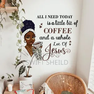 Wall Sticker (Little Coffee More of Jesus)