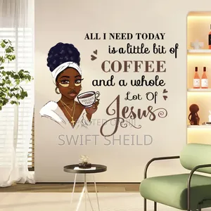 Wall Sticker (Little Coffee More of Jesus)