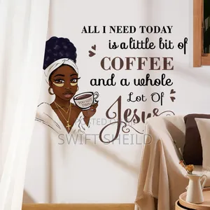 Wall Sticker (Little Coffee More of Jesus)