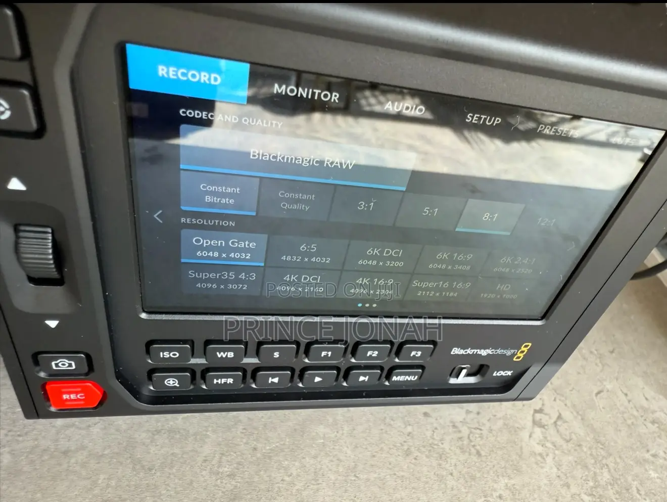 Rent/Hire Blackmagic Design Pyxis Cinema Camera Accra Ghana
