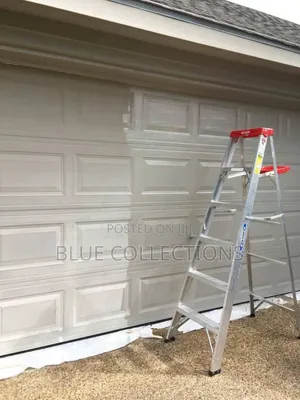 Smart Garage Door With Fanlight