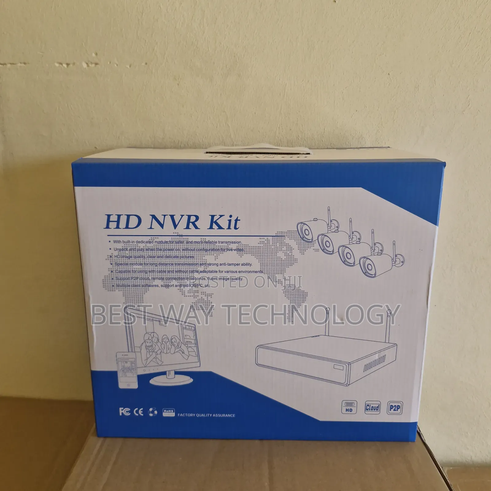 8ch Wifi Complete 5mp With Audio Infared