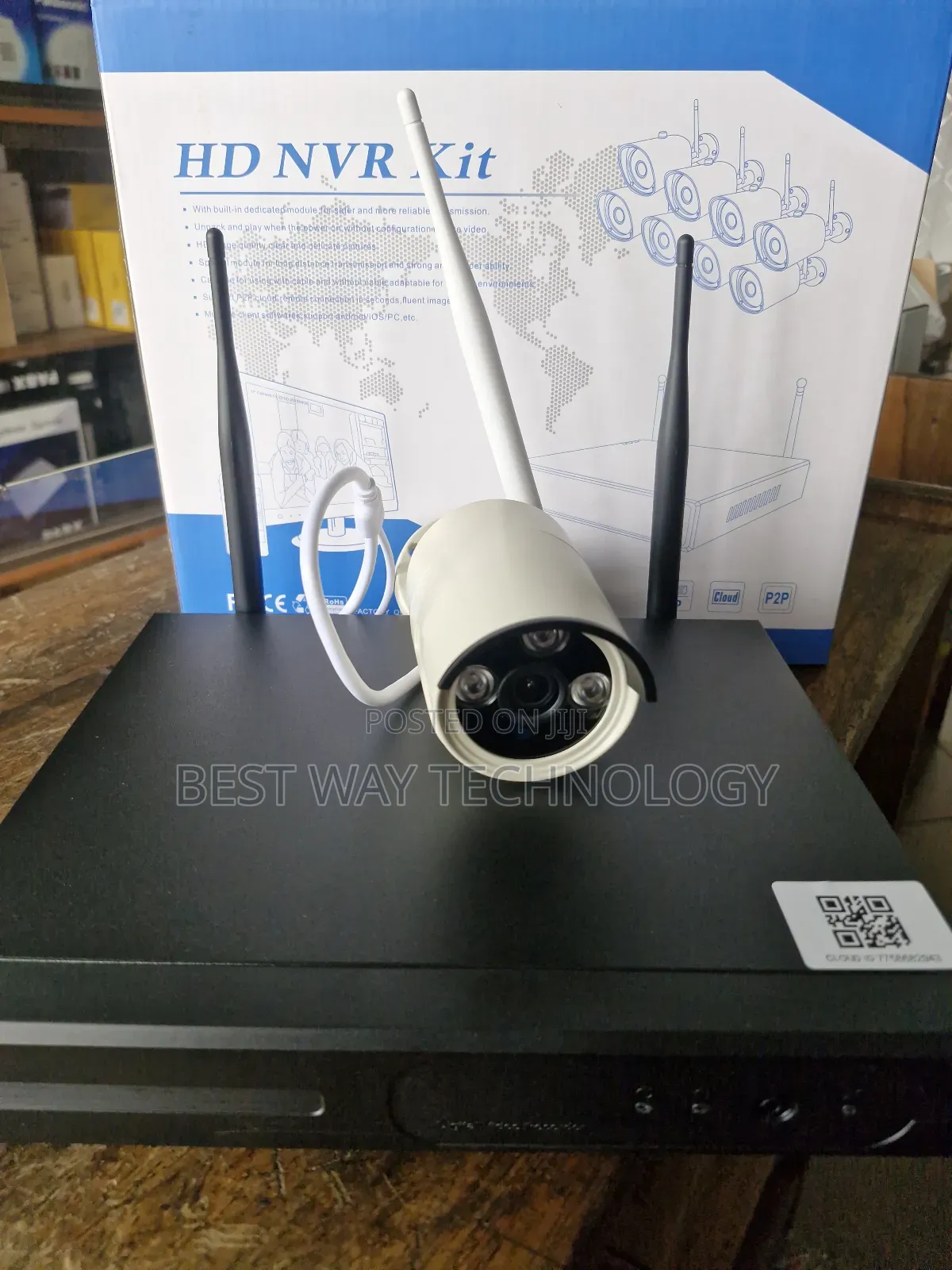 8ch Wifi Complete 5mp With Audio Infared