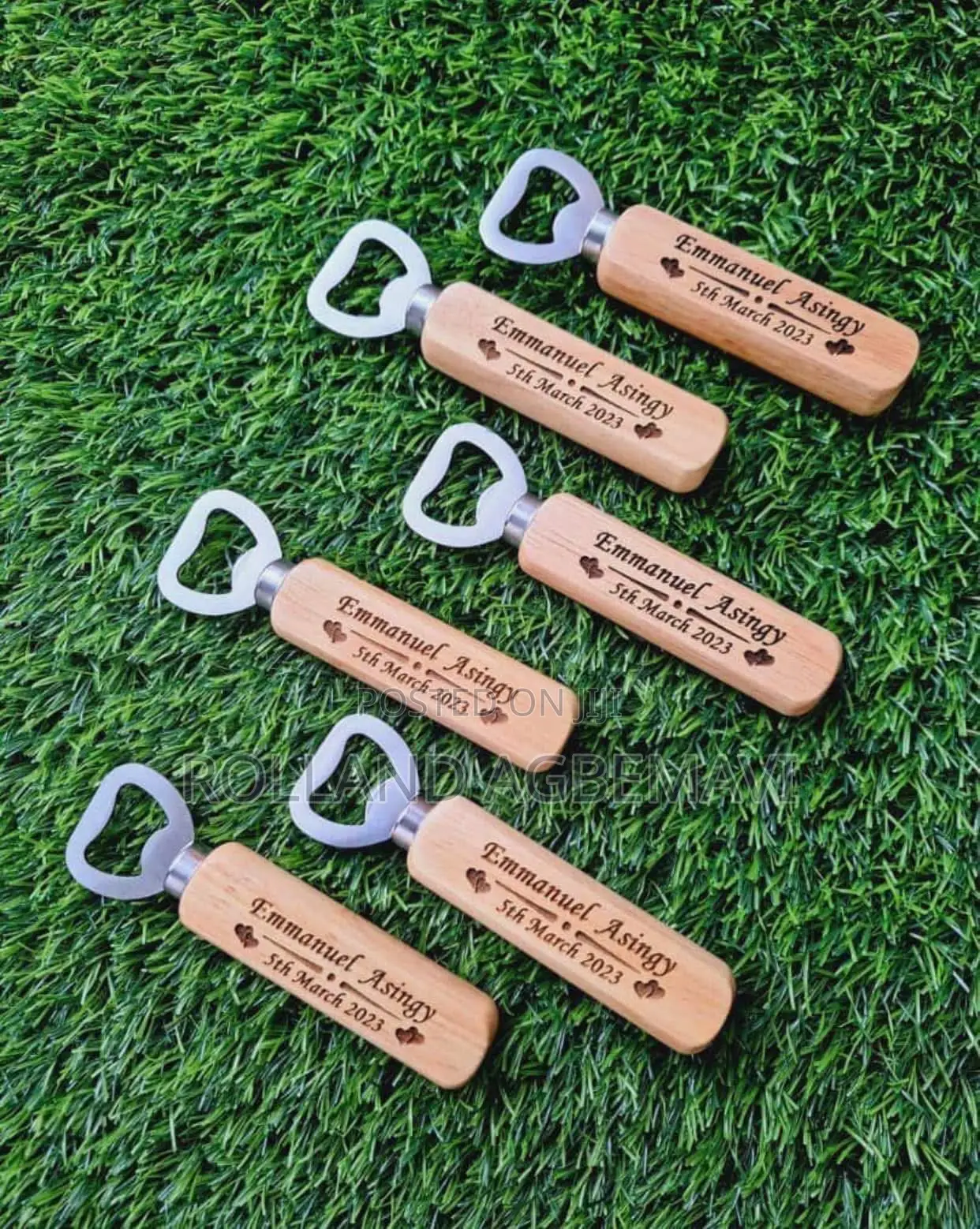 Engraved Wooden Opener