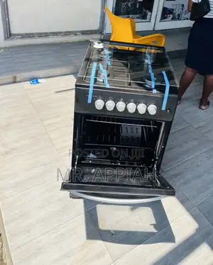 50x50 Class Volcano 4 Gas Burner With Grill(Black) 