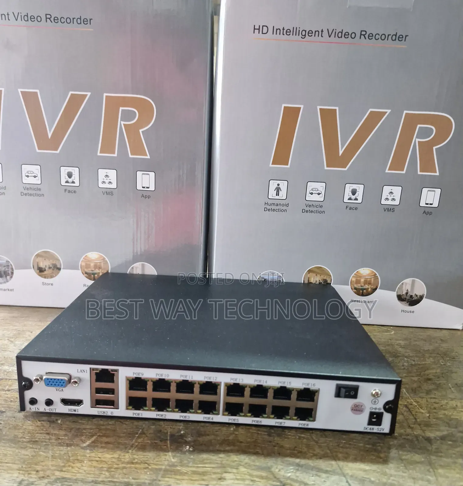 16ch NVR Poe