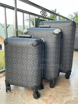 Coach Traveling Luggage Bag Black 3in1