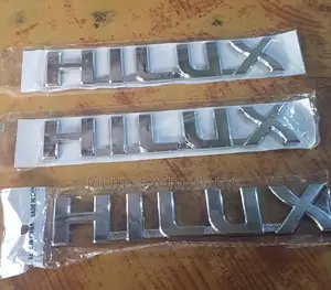 Toyota Hilux Writing Crown Emblem