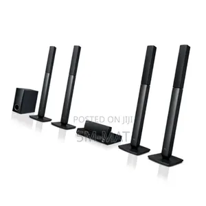 4 Tallboy Speakers Lhd457b 330w 5.1channel Home Theater