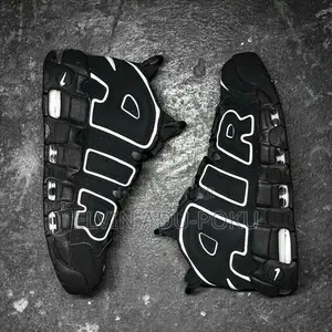 Nike Air More Uptempo "White-black" Sneakers