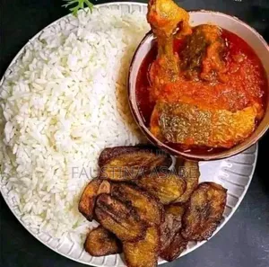 Plain Rice,Jollof and Fried Rice
