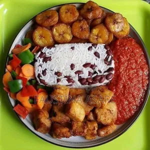 Plain Rice,Jollof and Fried Rice