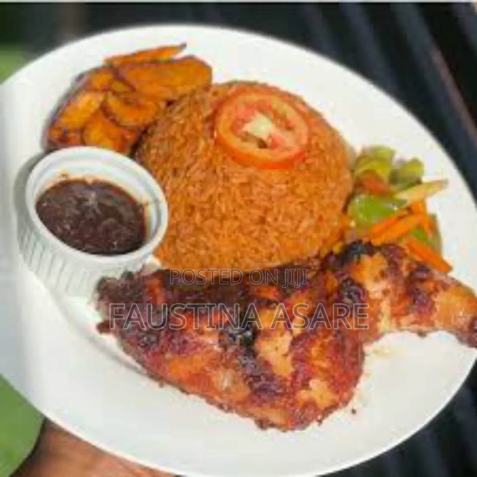 Plain Rice,Jollof and Fried Rice