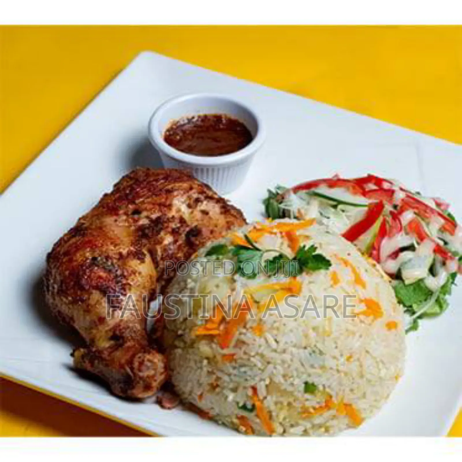 Plain Rice,Jollof and Fried Rice