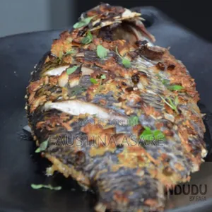 Banku With Tilapia