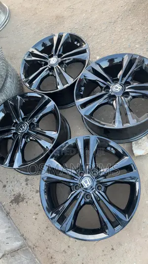 Black Honda Rims Home Used