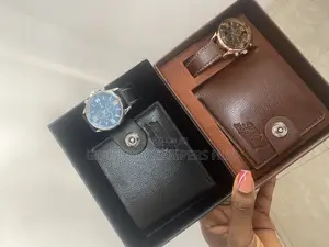 Watch , Belt, Wallet Combo Set