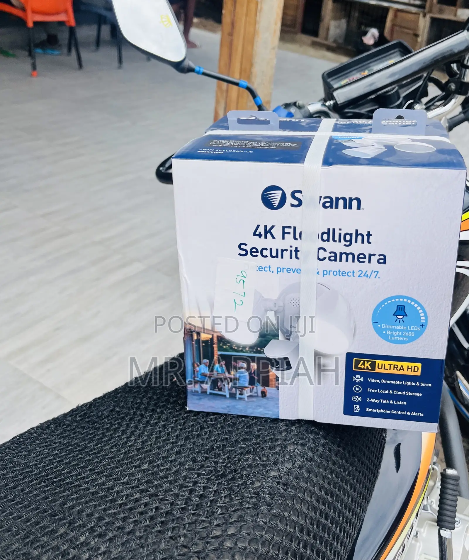Get Authentic Swann Ultra Hd Floodlight Security Cam.