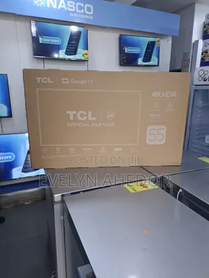 High Picture View of TCL 55 Inches Smart Tv Uhd Available