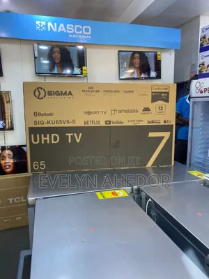 Smart Android Sigma Tv Uhd Available as Seen