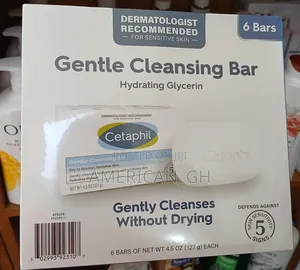 Cetaphil Gentle Cleansing Bar Soap, 6pcs