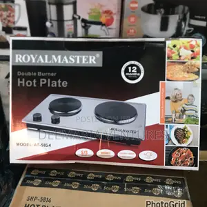 Royal Master Double Burner Hotplate (Model : At-5824)