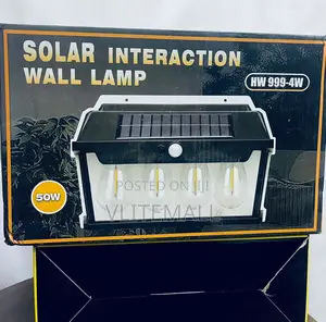 Solar Interaction 4 Bulb Wall Lamp Hw999-4w