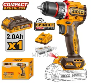 Brushless Cordless Drill Kit With 47 Accessories -Cdli205582