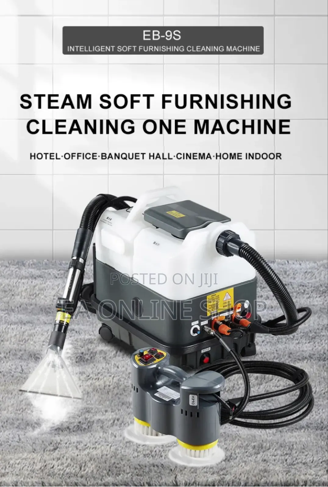 Multifunctional Steamer Vaccum Machine For Sofa, Carpet, Bed