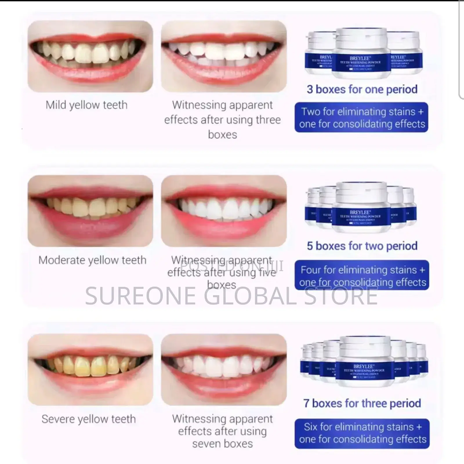 Breylee Teeth Whitening Powder