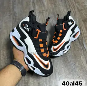 Nike Air Griffey Max 24 Black Orange and White