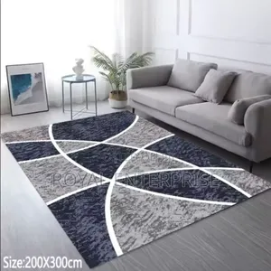 3d Printed Geometric Pattern Rectangle Carpet 200/300cm