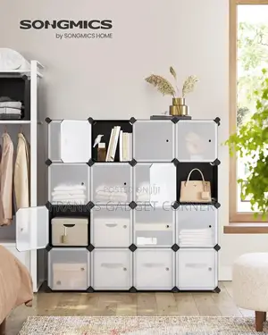 16 Cubes Plastic Wardrobe