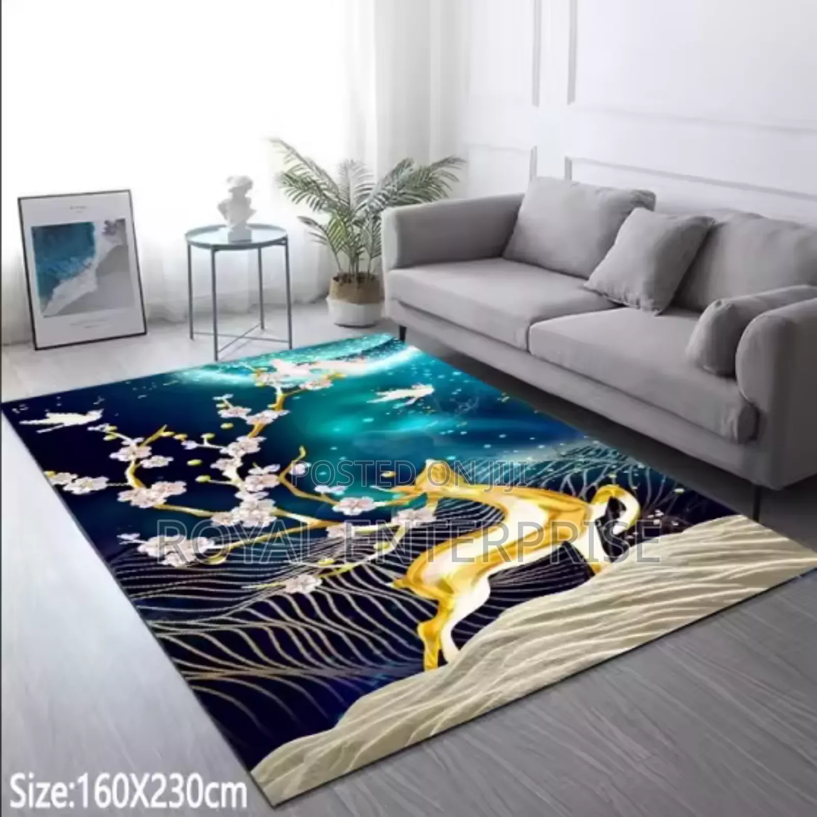 Add a Touch of Elegance 3d Center Carpets ( 160/230cm )