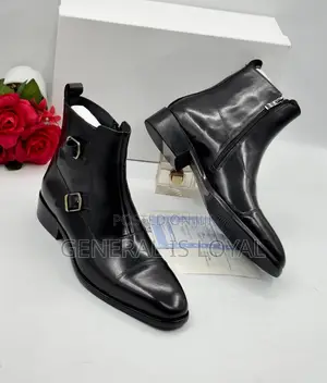 Aldo Chelsea Boot Zip Up and Buckle