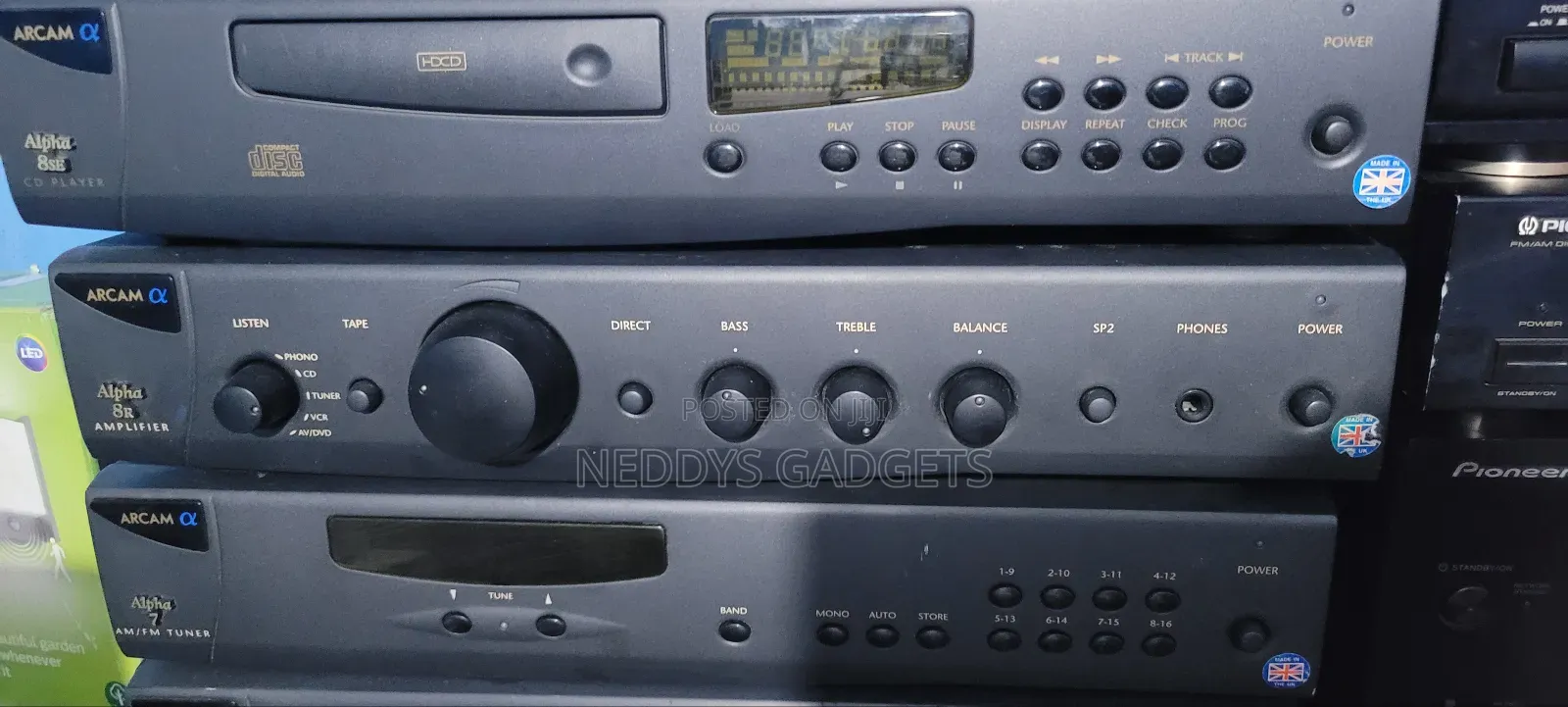 Arcam Alpha 8r Amplifier,Cd And Turner.