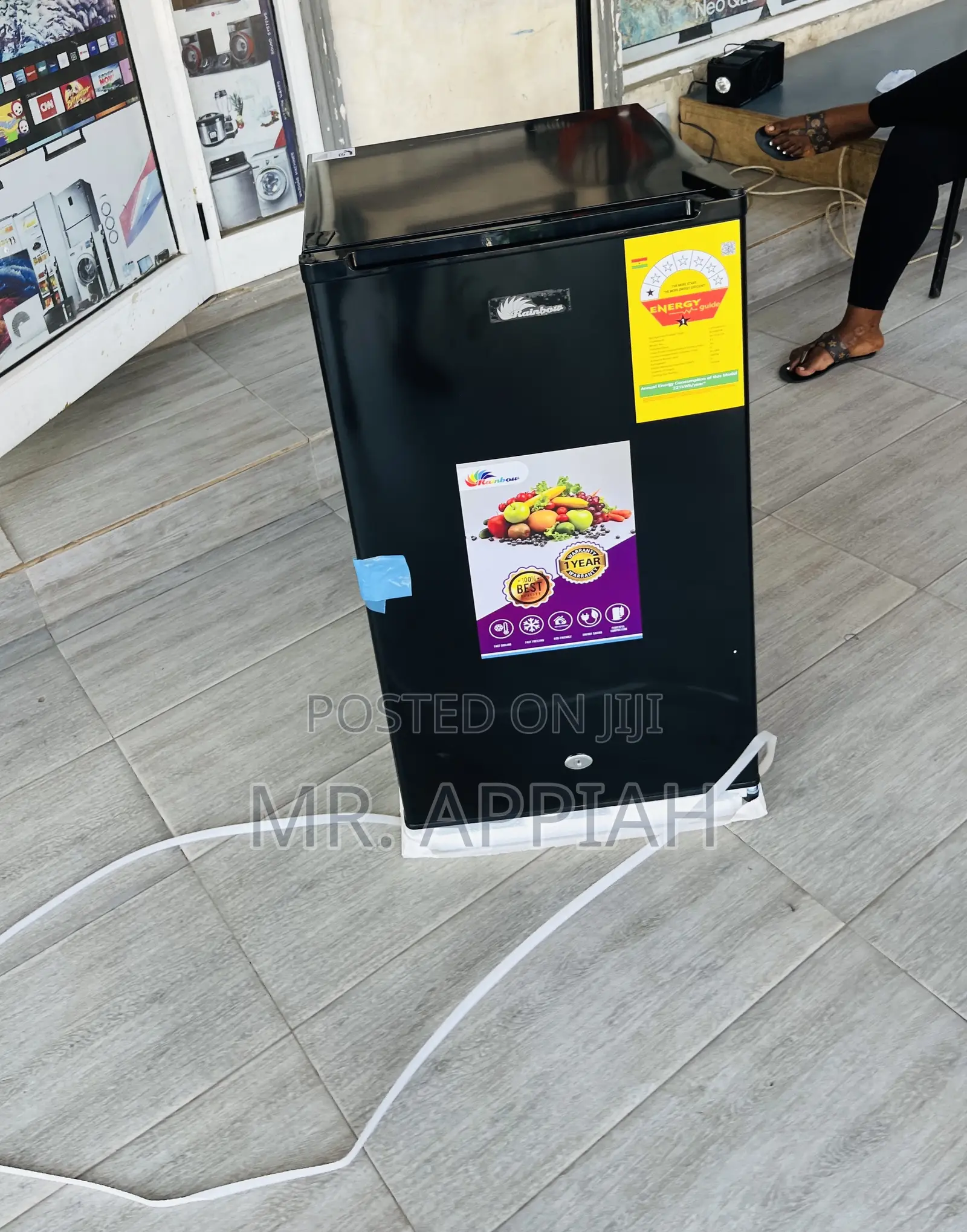 Get Premium Rainbow Single Door Electric Refrigerator 