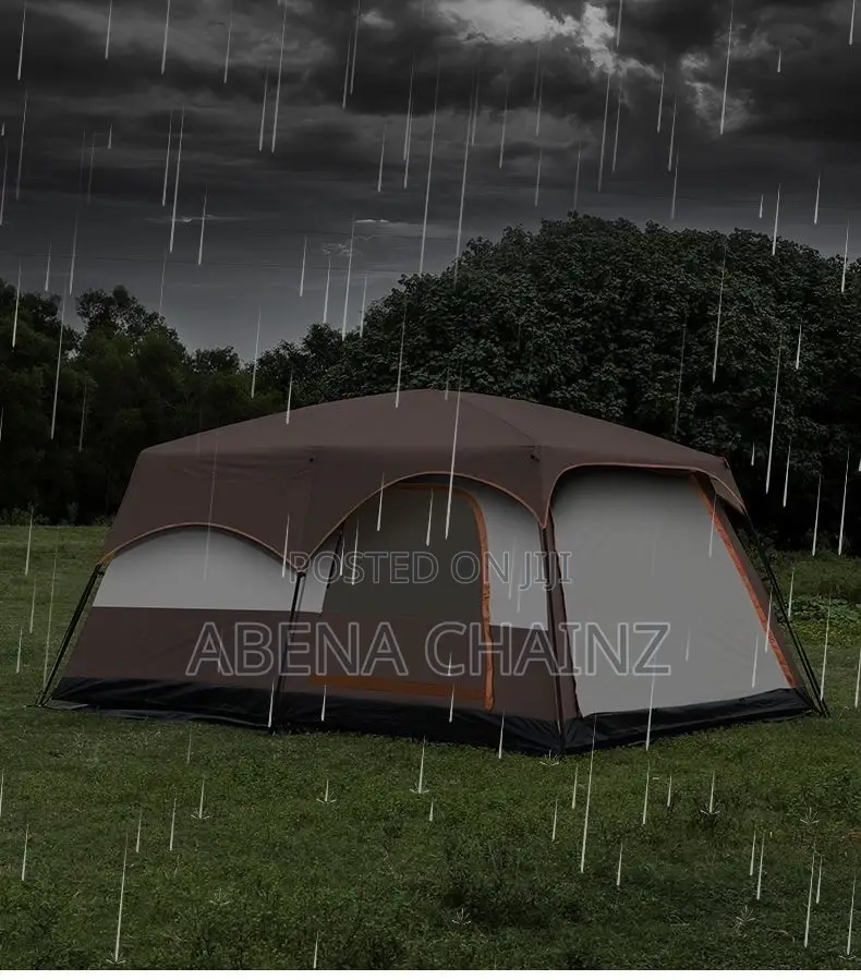 Two Living Room Family Waterproof Camping Tent