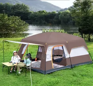 Two Living Room Family Waterproof Camping Tent