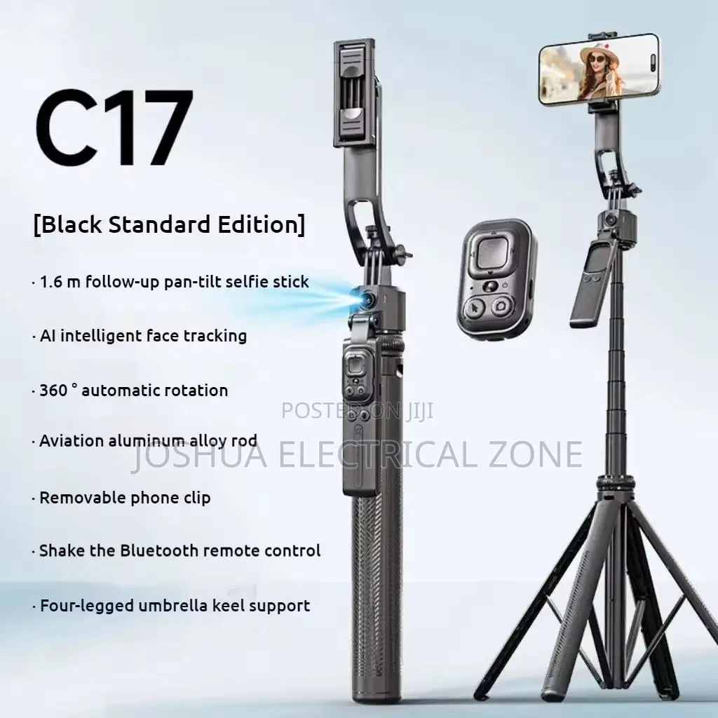 Ai Face Tracking Selfie Stick Tripod 163.5 Cm Long